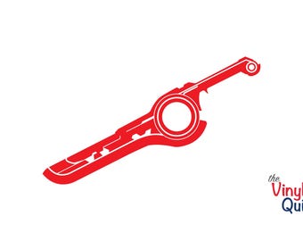 Vinylsticker Xenoblade Monado - geïnspireerd op Monolith Soft