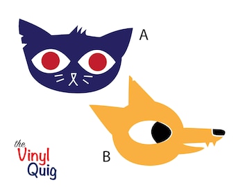 Vinylsticker Night in the Woods - Mae of Gregg, geïnspireerd door Finji
