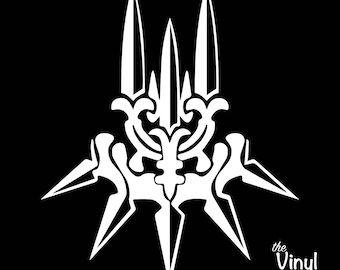 NieR Automata YoRHa Emblem Vinyl Sticker - inspired by Square Enix and Platinum Games