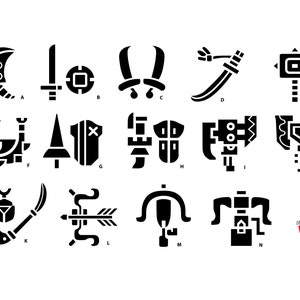 Monster Hunter World Weapons Vinyl Sticker - inspired by Capcom