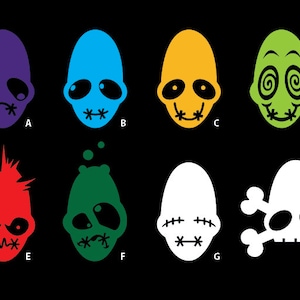 Mudokon Emotions Vinyl Stickers - inspired by the Oddworld series