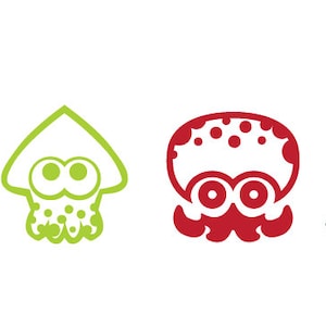 Splatoon Inkling or Octoling Vinyl Sticker - Inspired by Nintendo&#39;s Splatoon 2