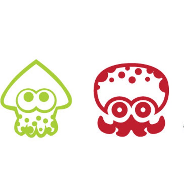 Splatoon Inkling or Octoling Vinyl Sticker - Inspired by Nintendo's Splatoon 2