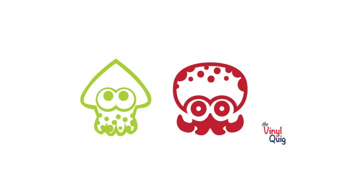 Splatoon Inkling or Octoling Vinyl Sticker Inspired by | Etsy