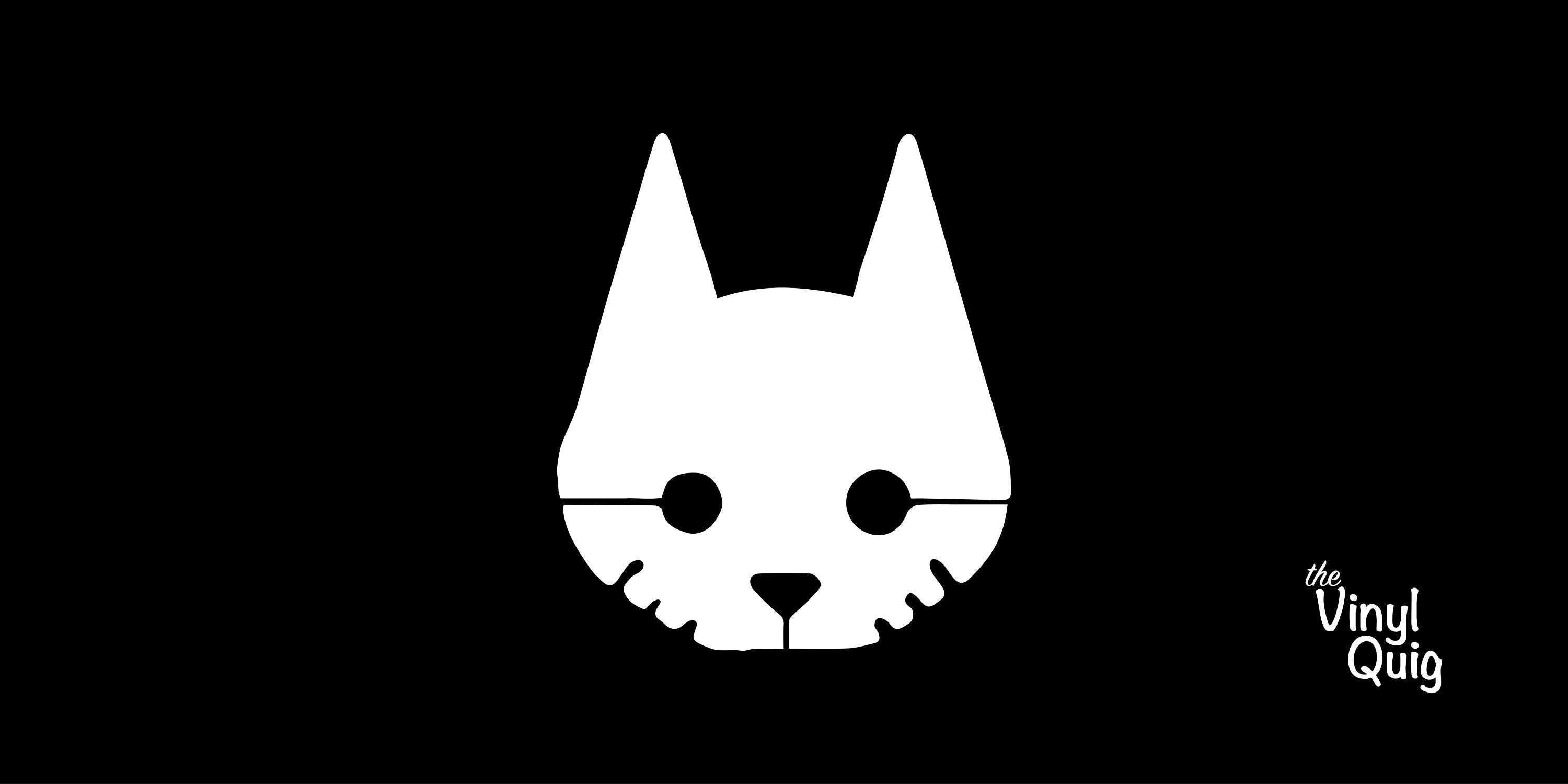 野良猫ロゴビニールステッカー - BlueTwelve Studio に