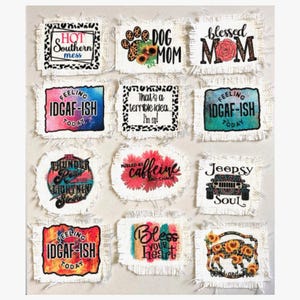 Hat Patch, Cap Patch, Trucker Patch for Hats, Hat or Pants Patch, Hat Patch Women, Trucker Cap Patch, Custom Cap Patch, Patch Sew or Glue on