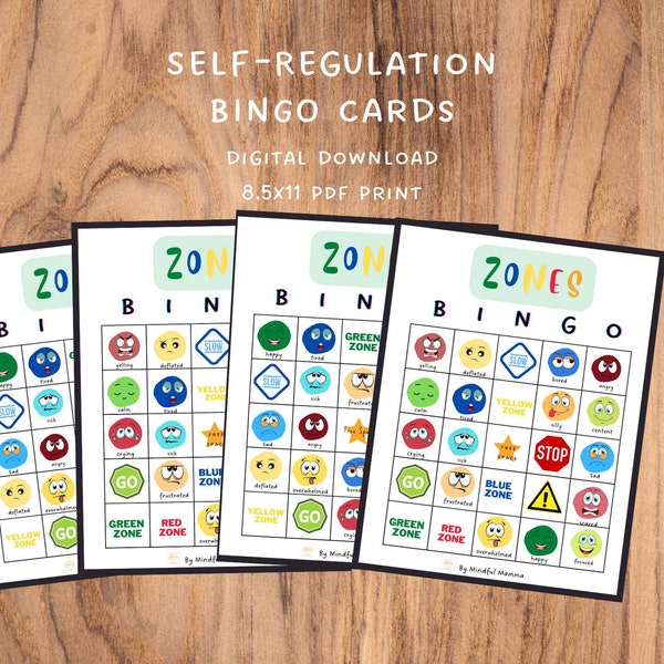 Zones of Regulation - Etsy