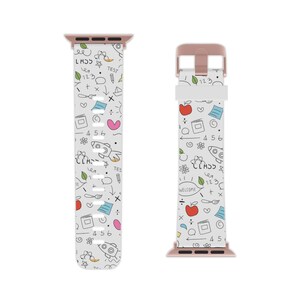 Teacher School Themed Watch Band for Apple Watch