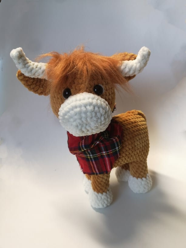 Crochet Highland Cattle Pattern Etsy UK