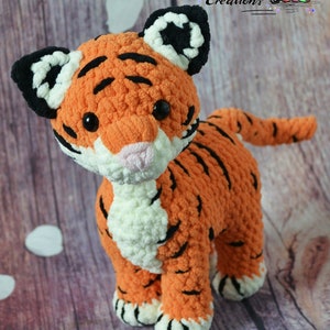 Lion and Tiger crochet pattern