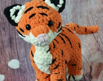 Lion and Tiger crochet pattern