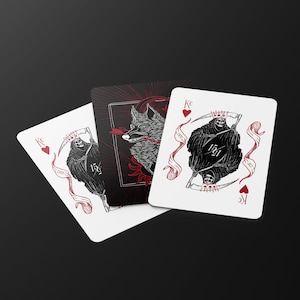 King of Hearts Kansas City Chiefs Patrick Mahomes Grim Reaper Handlettered Illustrated Playing Tarot Card