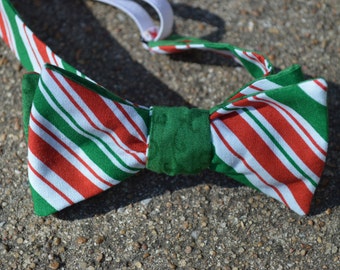 Peppermint Bow Tie