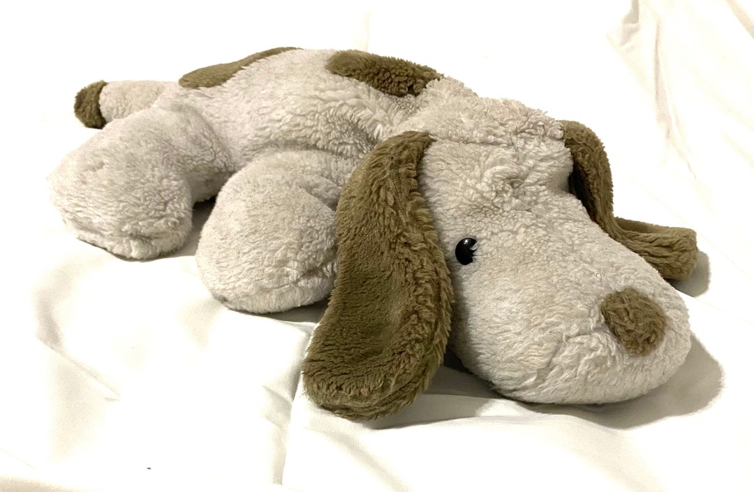 Large Plush Dog Soft Toy Lying Down Handmade 24 1/2 Etsy