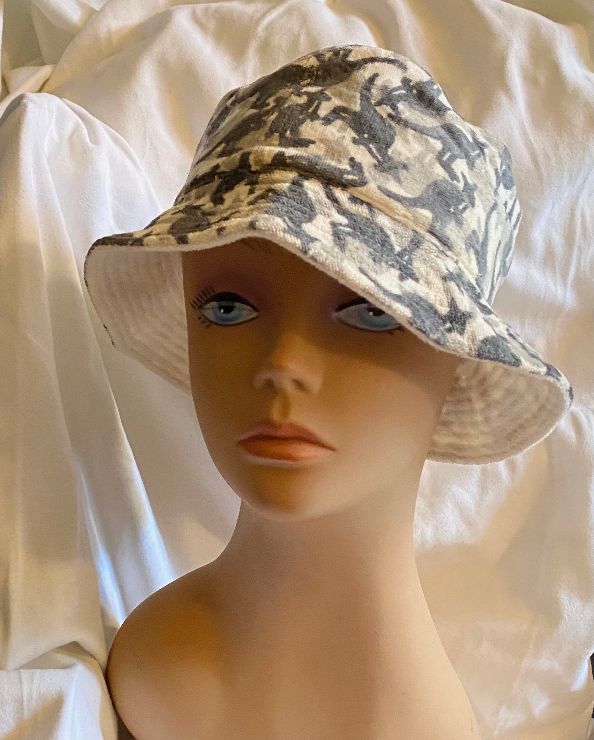 Kangol Kangaroo Print Reversible Bucket 