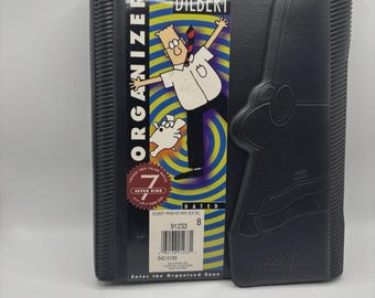 Day Runner Dilbert by Scott Adams 7 Ring Organizer 1997
