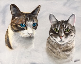 Custom Cat Portraits