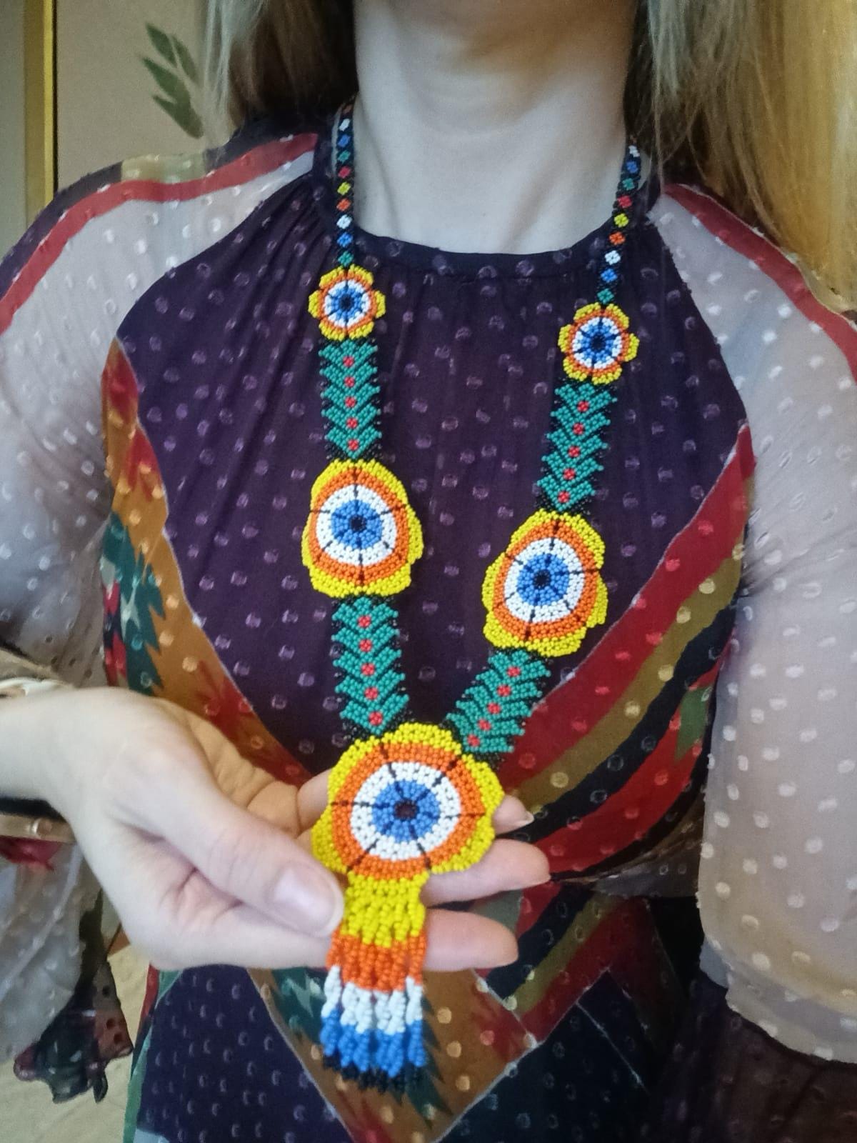 公式サイト完売 新品未使用 Mexican Beads Necklace 新品未使用 Mexican Beads Necklace PK - メルカリ