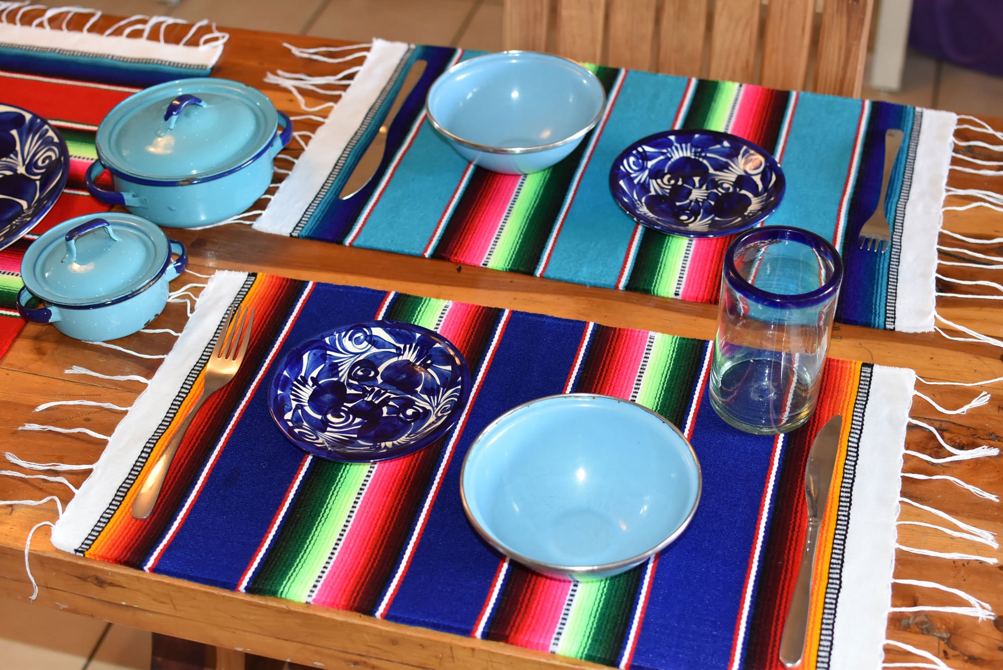 Mexican Placemats Set of 4 Cinco de Mayo Decor Fiesta Etsy