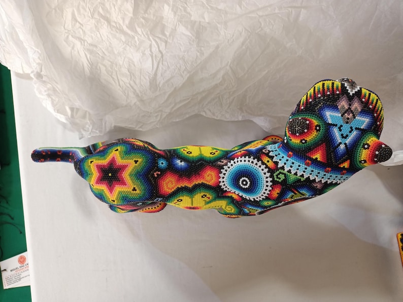 beaded animal figure