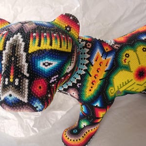 wixarika jaguar sculpture christmas gift