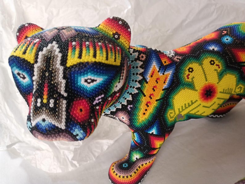 wixarika jaguar sculpture christmas gift