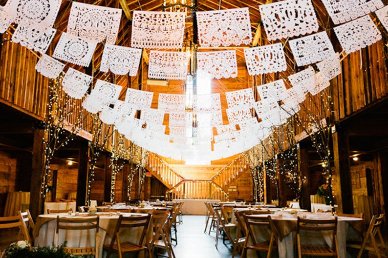 Mexican Wedding Papel Picado Custom Made Garland Lengths To Etsy