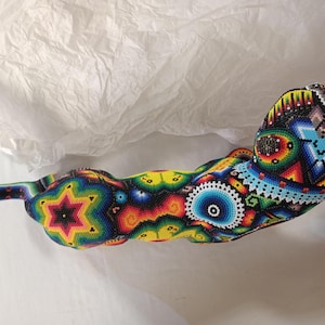 wixarika beaded sculpture