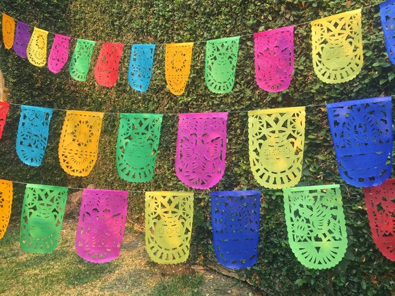 Cinco De Mayo Banner Papel Picado Party Decorations Etsy