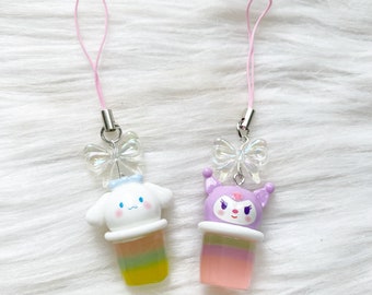 Kawaii character phone charm Cute dog phone charm Nintendo switch / lite / oled charms kawaii puppy charms