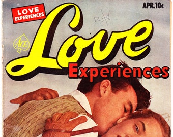 Love Experiences 18, Romance Comics, Golden Age Books. 1953 Ace, VG (4.0)