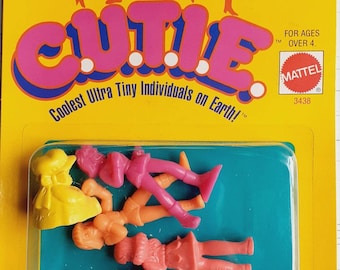 CUTIE 1986 Mattel C.U.T.I.E. New on Card M.U.S.C.L.E.