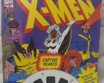 Xmen Viewmaster reels, NEW X-Men View master, SEALED 90s toys, 1993