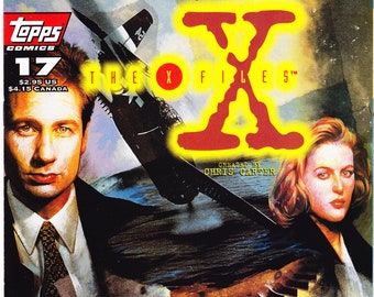 Fumetto di XFiles 17, libro di X-Files. 1996 Topps, NUOVO, Nuovo Messico (9.4)