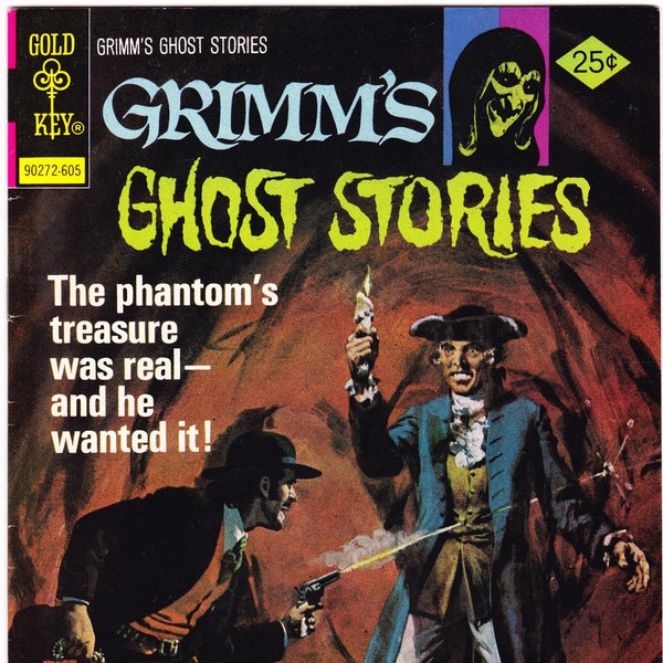 Grimms Ghost Stories 30 Comic, Horror Geschenke, Bücher. 1976 Goldschlüssel Comics VF (8,0)