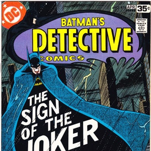 Detective Comics 476, KEY Batman Joker Book. 1978 DC, VFNM 9.0 - Etsy