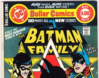 Batman Family 17, Poison Ivy, Catwoman comic book. 1978 DC Comics, FN+ (6.5)