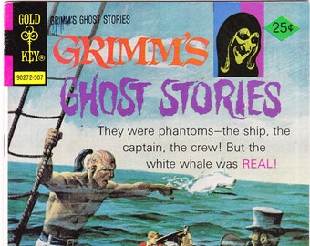 Grimms Ghost Stories 24 comic, Horror Gifts, books. 1975 Gold Key Comics VFNM (9.0)