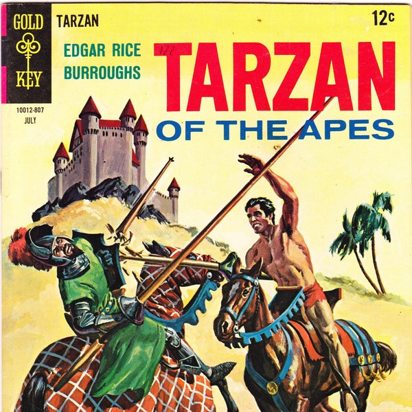 Tarzan 177 comic, Jane, Silver Age books. 1968 Gold Key Comics,  VF (8.0)