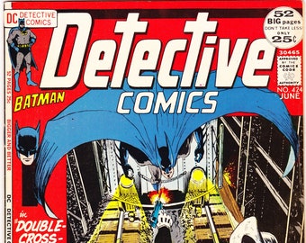 Detective Comics 424, Batman, libri Batgirl, 1972 DC Comic, FN (6.0)