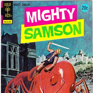 Mighty Samson 11 1967 Gold Key Comics - Etsy 