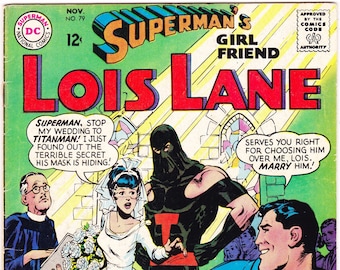 Lois Lane 79, Romance comic, KEY, 1st Neal Adams art book. 1967 DC Comics, VG (4.0)