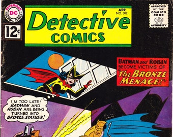 Detective Comics 302, Batwoman, Batman Books. 1962 CC GVG (3.0)