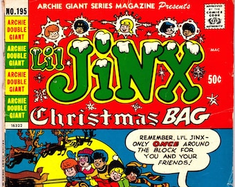 Archie Christmas Giant Series 195, comics, Lil Jinx comic book, 1971