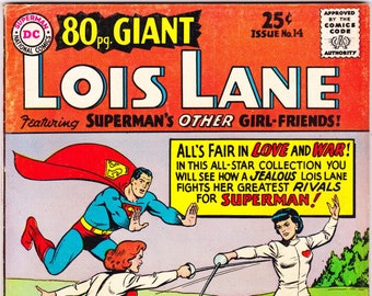 Lois Lane comic, 80 Page Giant Books. 1964 DC Comics, VF- (7.5)