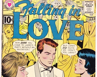 Falling in Love 47, Romance comic books. 1961 DC Comics, VG+ (4.5)