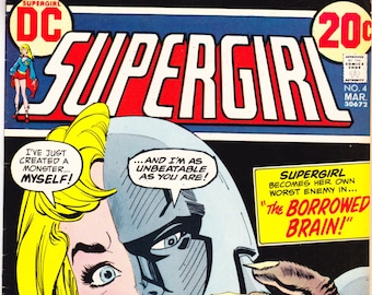 Supergirl; Vol 1, 4, Zatanna comic books. 1973 DC Comics, VF (8.0)