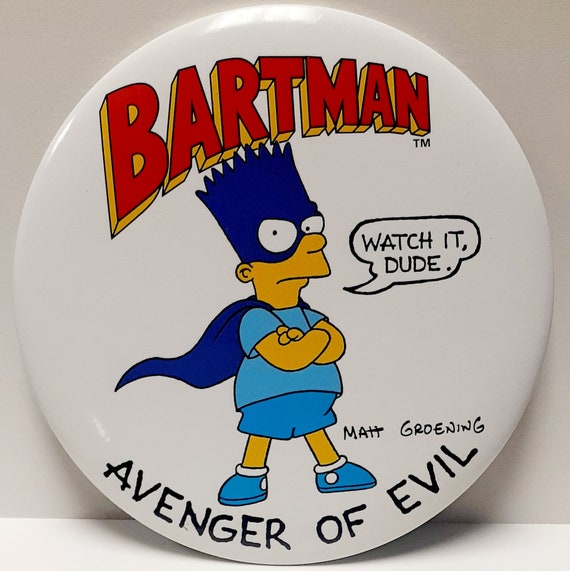 Bart Simpson, Giant 6" Pin, The Simpsons gifts, n… - image 4