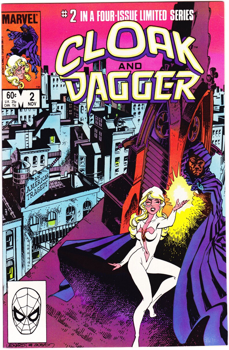 Cloak And Dagger 2 Comic Books 1983 Marvel Nm 9 4 Etsy