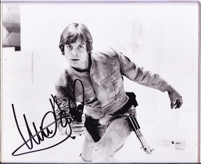 mark hamill autograph cards